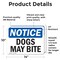 Signmission Safety Culture Sign, 14 in Width, Vinyl Decal, Rectangle OS-2PACK-NS-D-1014-L-11442 - alternate 5